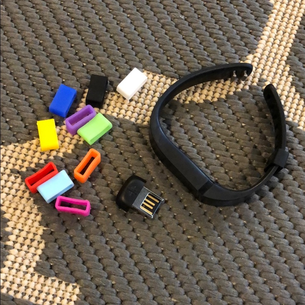 Fit bit flex wristband and holders